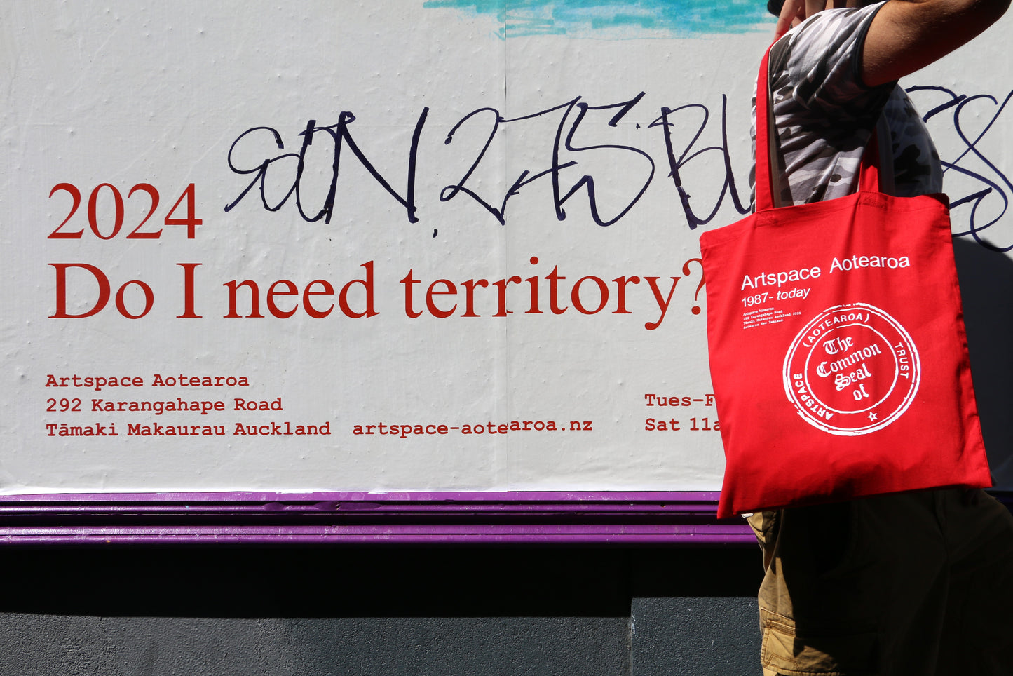 Artspace Aotearoa 2024 Tote Bag