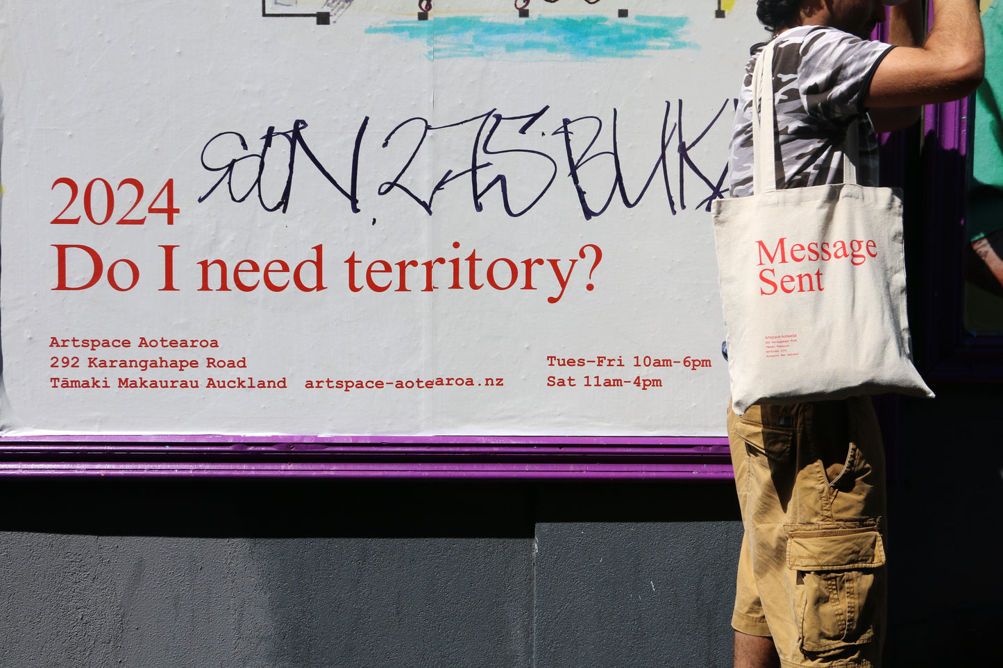 Artspace Aotearoa 2024 Tote Bag