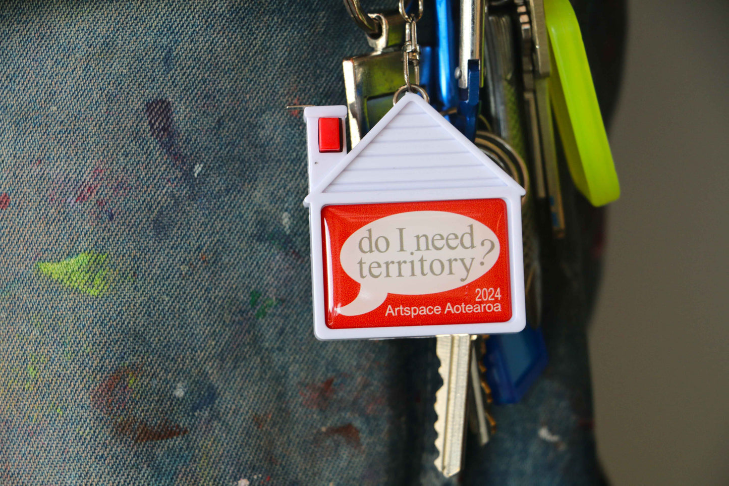 Artspace Aotearoa 2024 Keychain